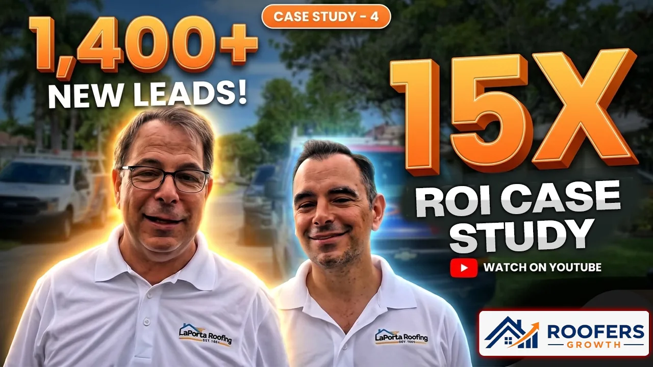 LaPorta Roofing client interview video thumbnail